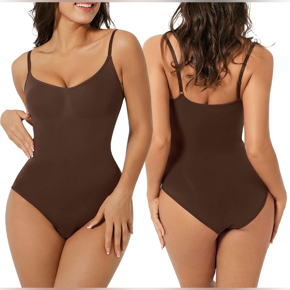 Feeling Girl Seamless Covered Bust Jumpsuit Thong Bodysuit Womenswear